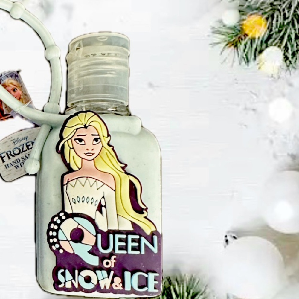 Disney Frozen 2 Elsa Hand Sanitizer Case Keychain